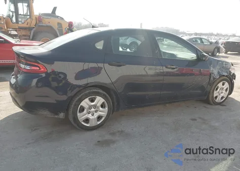 2013 Dodge Dart Se из США, поврежденный, VIN 1C3CDFAA1DD127631